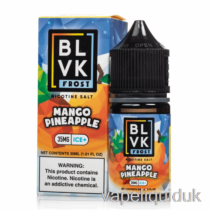 Mango Pineapple - BLVK Frost Salts - 30mL 35mg Vape Liquid
